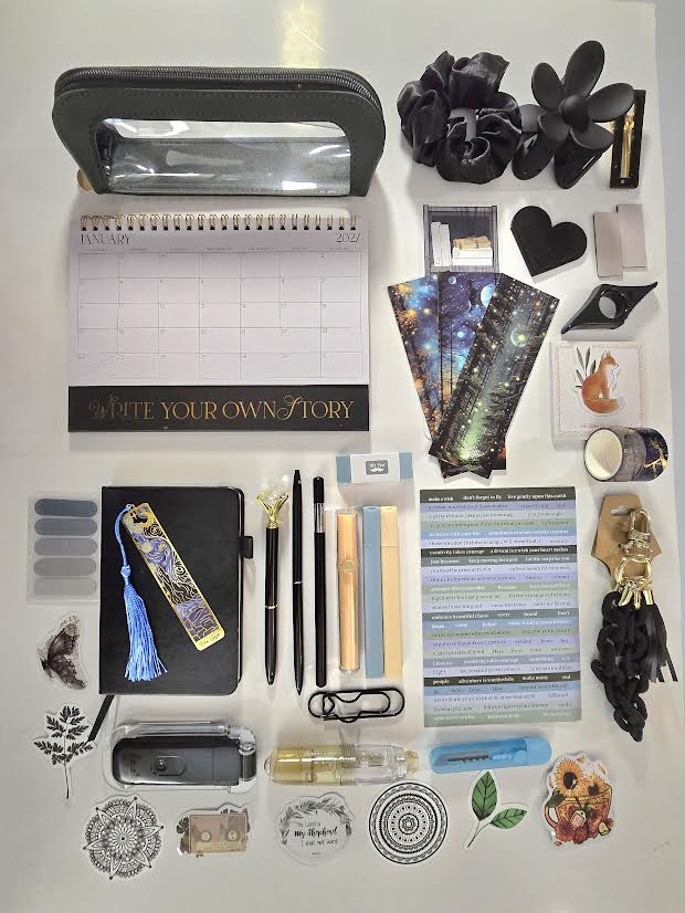 The Midnight Reader Bundle - dark celestial bookish gift set