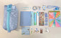Fluffy Pouch Bundle – Blue (Serene Vibes)