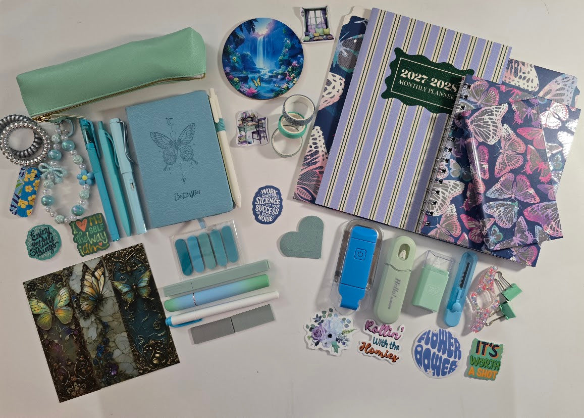 Butterfly Office Starter Bundle – Blue