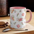 Books and Flowers Mug