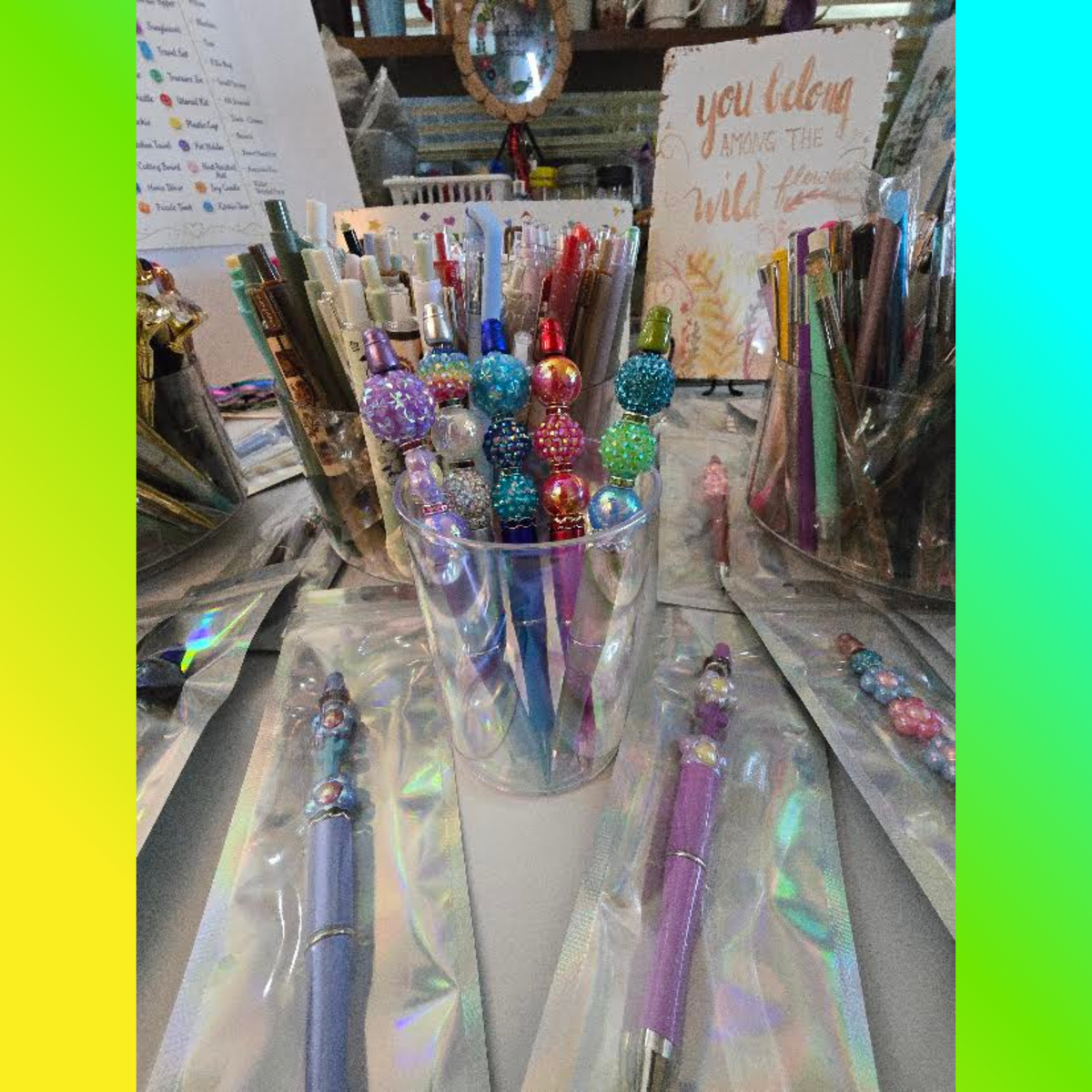 Mystery Beaded Pen – One of a Kind