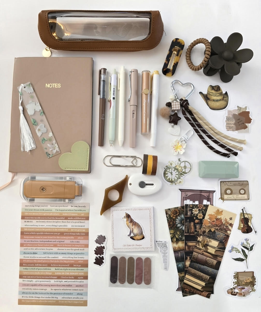 This Is My Time Bundle - blush and gold bookish gift set